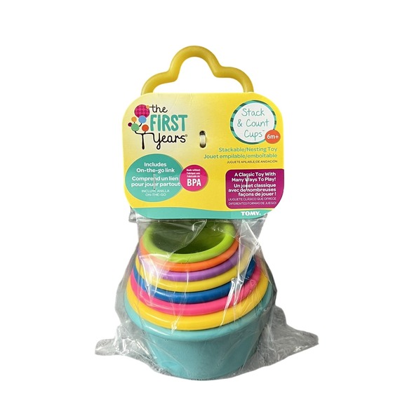 The‎ First Years Stack Up Cup Toys - Picture 1 of 2